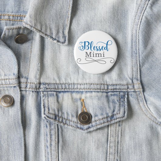 Blessed Mimi Ronde Button 5,7 Cm (In situ)
