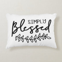 Blessed Modern Farmhouse Black White, gepersonalis