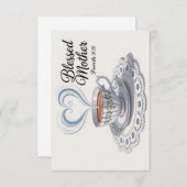 Blessed Mother Mother's Day Bedankkaart (Voorkant / Achterkant)