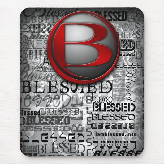 Blessed_mousepad_multi Muismat (Voorkant)