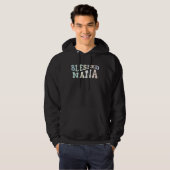 Blessed Nana Blessed Nani Grandma Mother's Day Hoodie (Voorkant volledig)