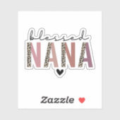 Blessed Nana, Gift for Grandma Grandmoeder Sticker (Vel)