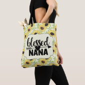 Blessed Nana Sunflower Tote Bag (Dichtbij)