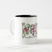 Blessed Nanna Two-Tone Coffee Mok (Voorkant links)