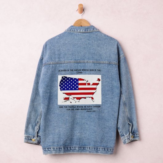 Blessed Nation Denim Jacket (Hangar)