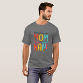 Blessed om moeder en moeder te worden genoemd t-shirt (Voorkant volledig)