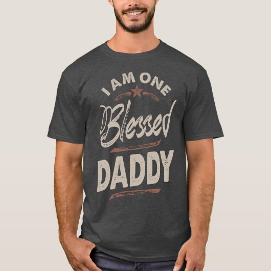 Blessed Papa T-shirt (Voorkant)