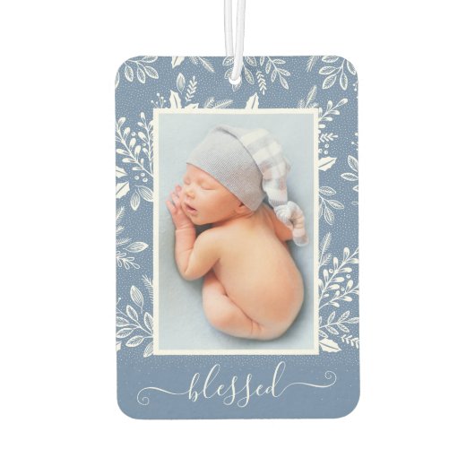 BLESSED Personalized Photo Car Luchtverfrisser (Achterkant)