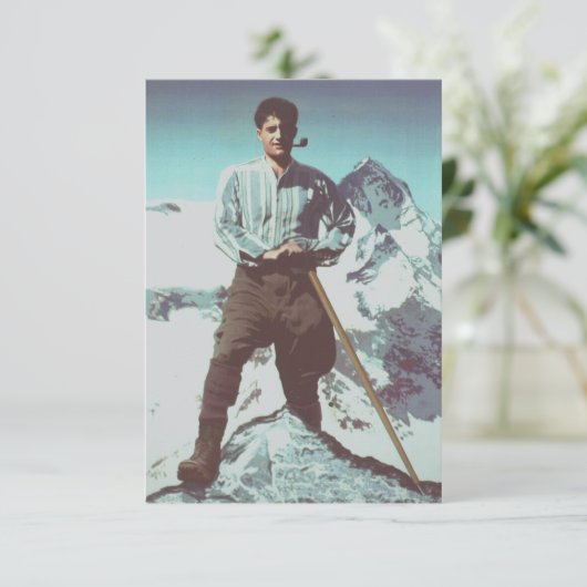 Blessed Pier Giorgio Frassati Bedankkaart (Staand voorkant)