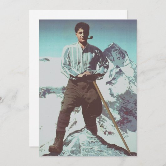 Blessed Pier Giorgio Frassati Feestdagenkaart (Voorkant / Achterkant)