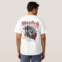 Blessed Pray For Me Christian Faith Graphic  T-shirt