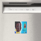 Blessed Queen Magnet by Alicia McDaniel Fine Art (Insitu (Vaatwasser))