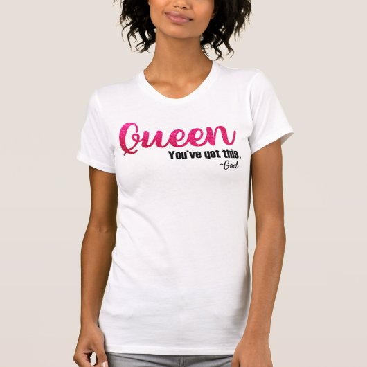 Blessed Queen T-shirt (Voorkant)