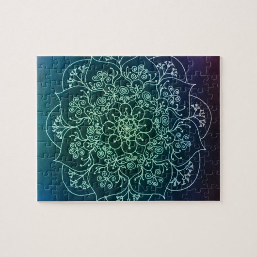 Blessed Rain Mandala Legpuzzel (Horizontaal)