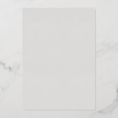 "Blessed" Real Folie Foto geboorteaankondiging Folie Uitnodiging (Achterkant)