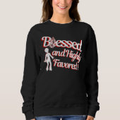 Blessed Religious Faith Based Highly Inspirational Trui (Voorkant)