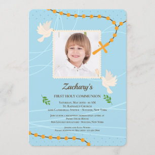 Blessed Rosary Photo Commune Kaart