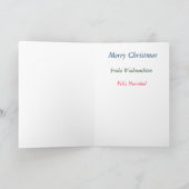 Blessed Sacrament and Angel stained glass windows Feestdagen Kaart (Binnen)