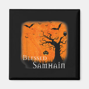 Blessed Samhain Wiccan Celtic Pagan Halloween Witc Magneet