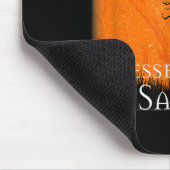 Blessed Samhain Wiccan Celtic Pagan Halloween Witc Muismat (Hoek)