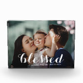 BLESSED Script Fotoblokken (Voorkant)