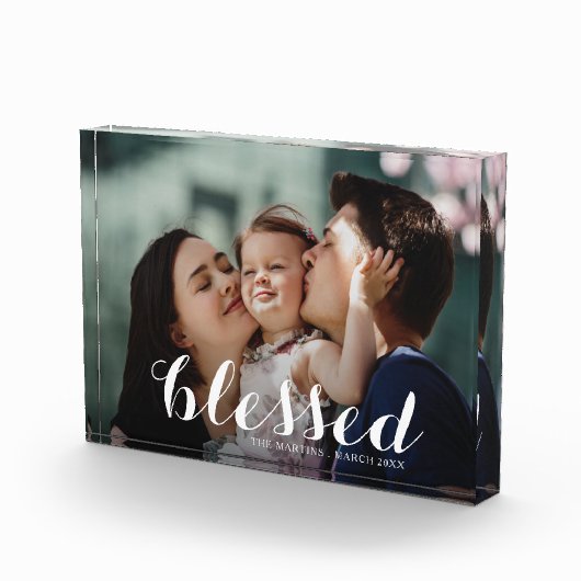 BLESSED Script Fotoblokken (Rechts)