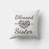 Blessed Sister Kussen (Achterkant)