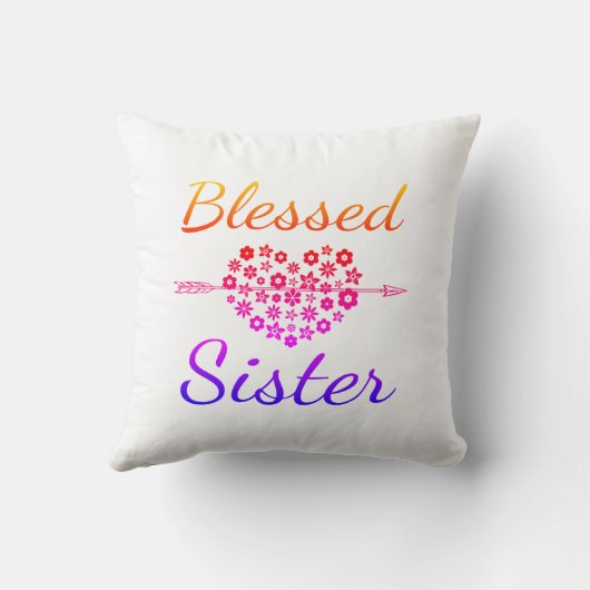 Blessed Sister Kussen (Achterkant)