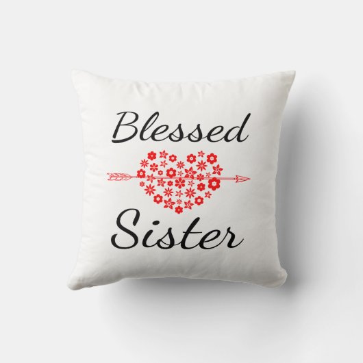 Blessed Sister Kussen (Achterkant)