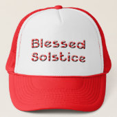 Blessed Solstice Trucker Pet (Voorkant)