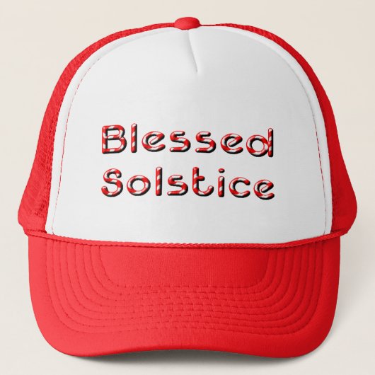 Blessed Solstice Trucker Pet (Voorkant)
