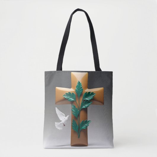 Blessed Stream Faith Tote Bag (Voorkant)