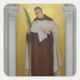 Blessed Titus Brandsma Carmelite Priest Heilige Ka Vierkante Sticker