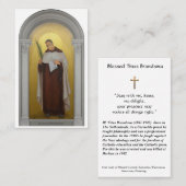 Blessed Titus Brandsma Carmelite Priest Heilige Ka Visitekaartje (Voorkant / Achterkant)
