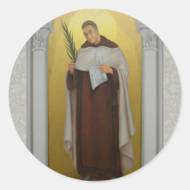 Blessed Titus Brandsma Carmelite Saints Priest Ronde Sticker