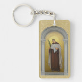 Blessed Titus Brandsma Carmelite Saints Priest Sleutelhanger (Voorkant)