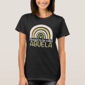 Blessed To Be Called Abuela Boho Rainbow Mother s  T-shirt (Voorkant)