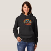 Blessed To Be Called Aunt Groovy Rainbow Mother s  Hoodie (Voorkant volledig)