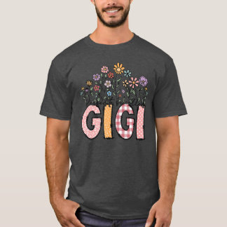 Blessed to Be Called Gigi Floral Mothers Day frien T-shirt