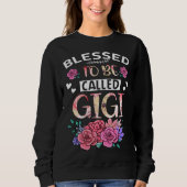 Blessed To Be Called Gigi Floral Tees Mothers Day  (Voorkant)