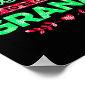 Blessed To Be Called Grana Funny Grandma Christmas Poster (Hoek)