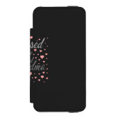 Blessed to be called grandma incipio iPhone portemonnee hoesje (Voorkant Agenda)