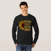 Blessed To Be Called Honey Cute Sunflower Mothers T-shirt (Voorkant volledig)