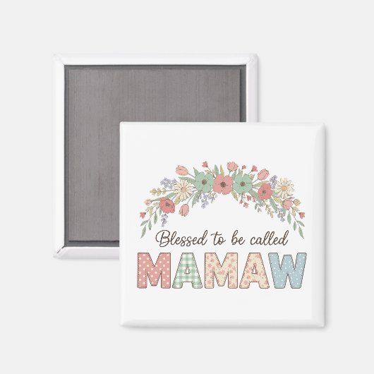 Blessed to be called Mamaw Magneet (Voorkant / Achterkant)