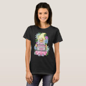 Blessed To Be Called Mimi Gnome Cute Girl Mothers  T-shirt (Voorkant volledig)