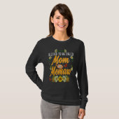Blessed To Be Called Mom And Memaw  Cute Sunflower T-shirt (Voorkant volledig)