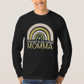 Blessed To Be Called Momma Boho Rainbow Mother s D T-shirt (Voorkant)