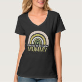 Blessed To Be Called Mummy Boho Rainbow Mother s D T-shirt (Voorkant)