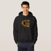 Blessed To Be Called Nani Cute Sunflower Mothers D Hoodie (Voorkant volledig)