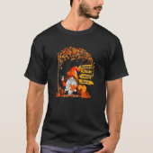 Blessed To Be Called Nanny Gnome Pumpkin Fall Than T-shirt (Voorkant)